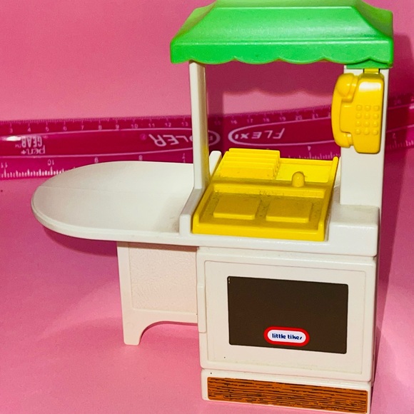 Toys | Vintage Little Tikes Party Kitchen Island Dollhouse Furniture ...